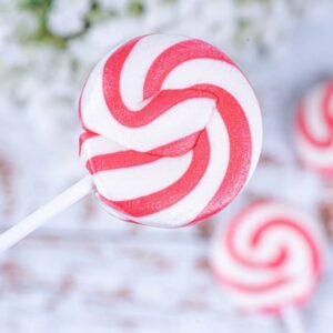 Candy Cane Lollipop