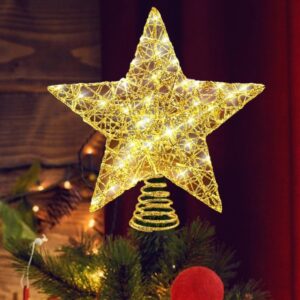 Gold Glitter Star